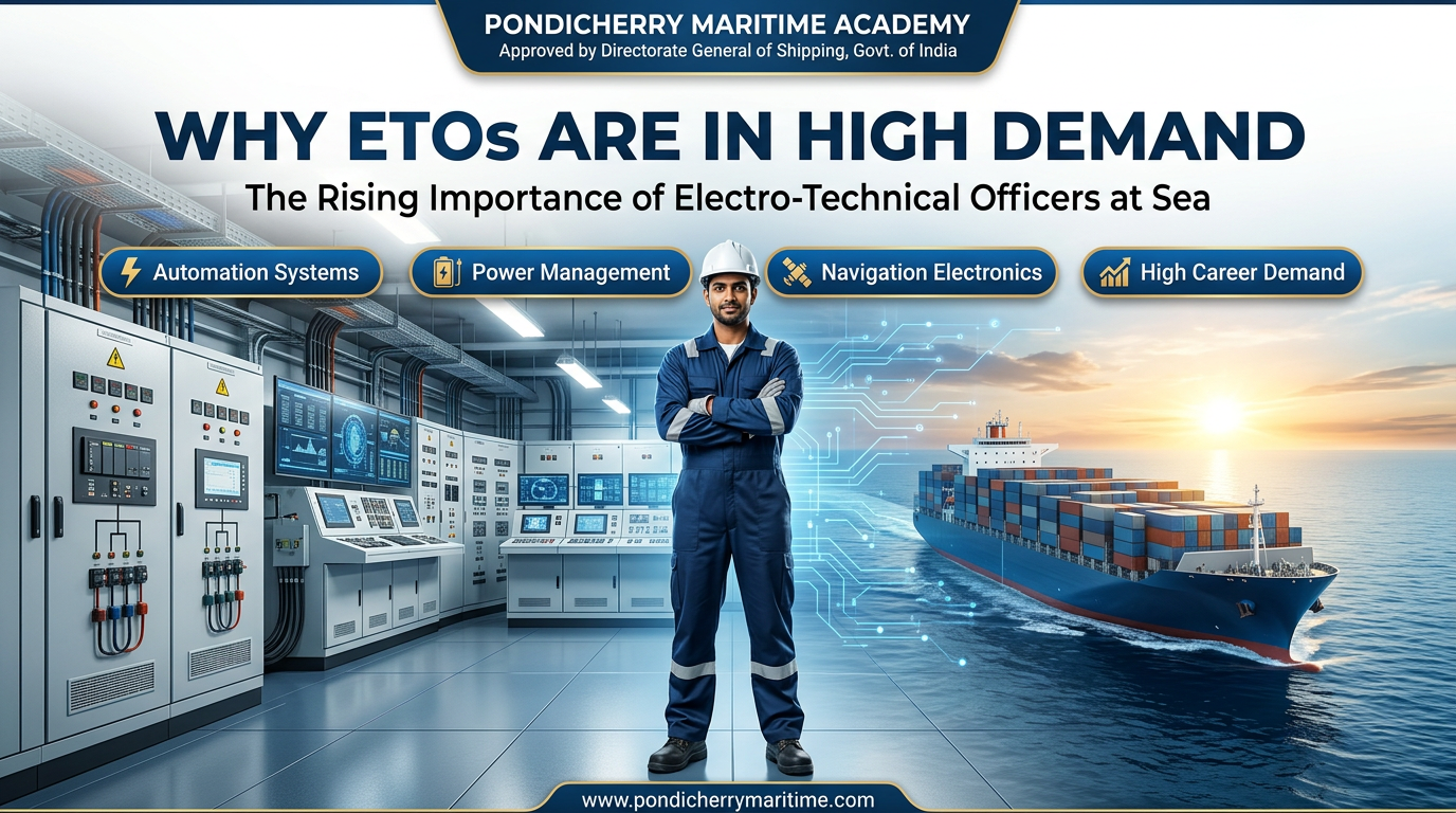 Why ETOs Are in High Demand in the Modern Shipping Industry | Pondicherry Maritime Academy