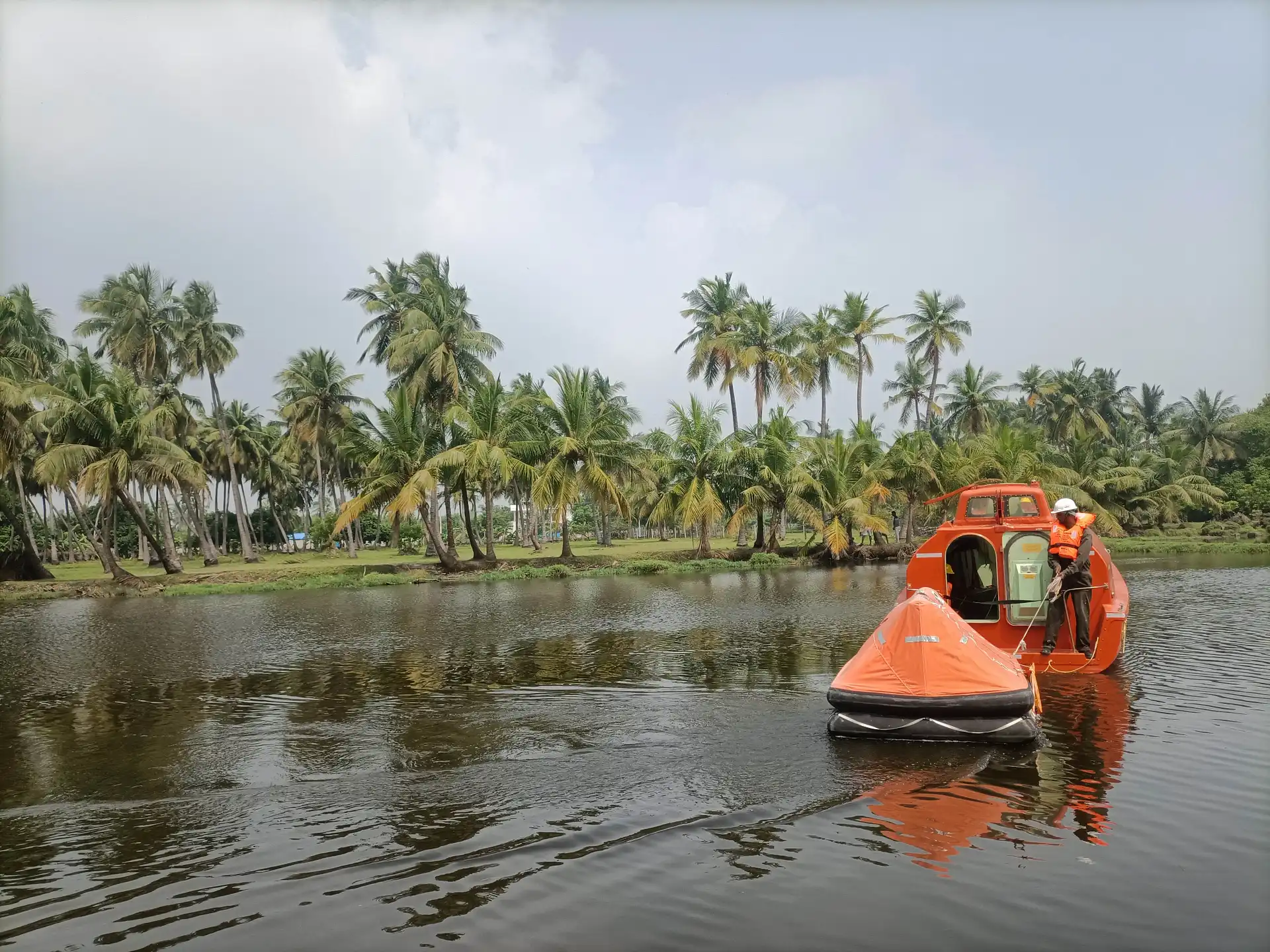Lifeboat and Liferaft Launching Drill