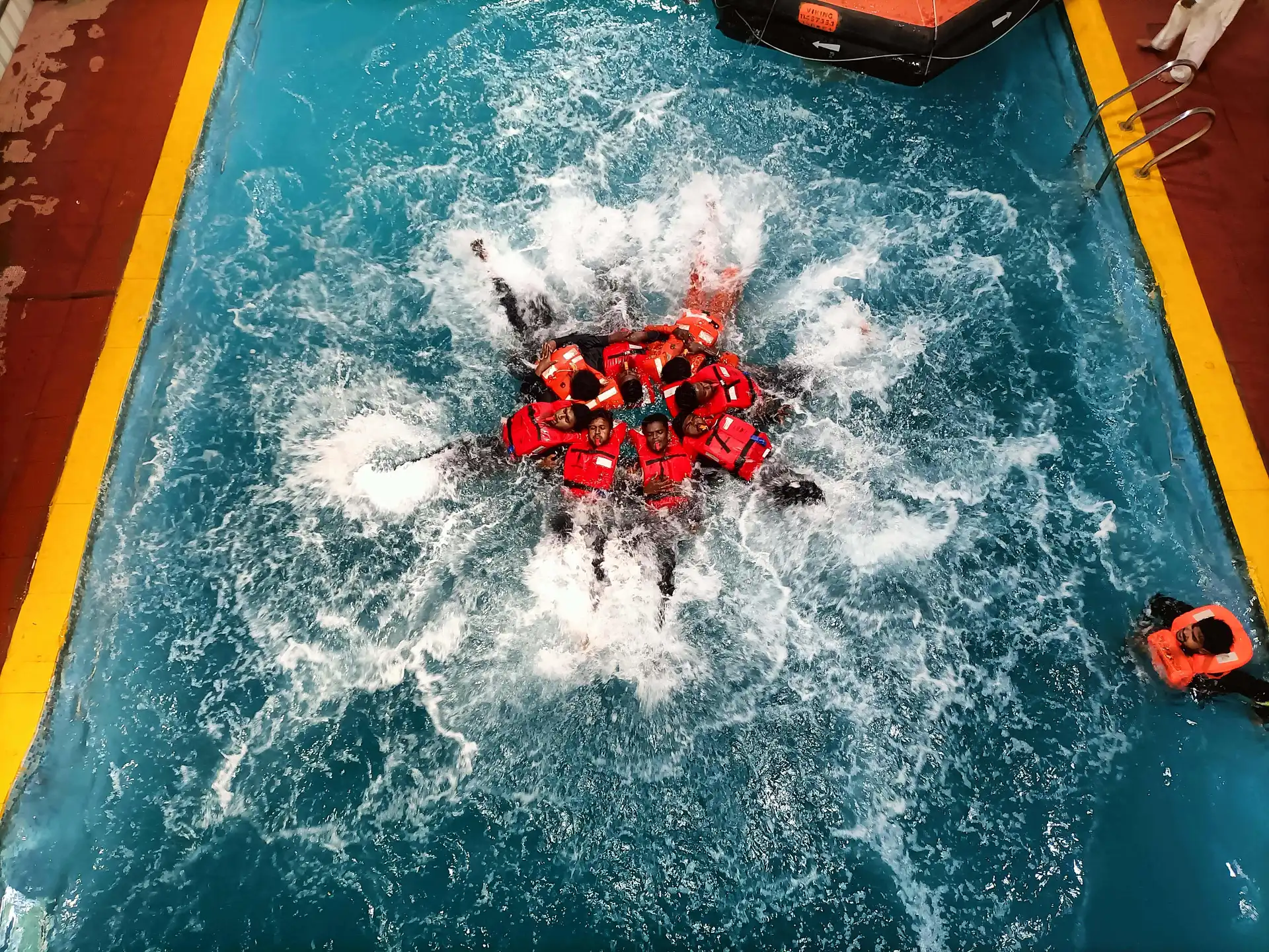 Water Survival Techniques Training