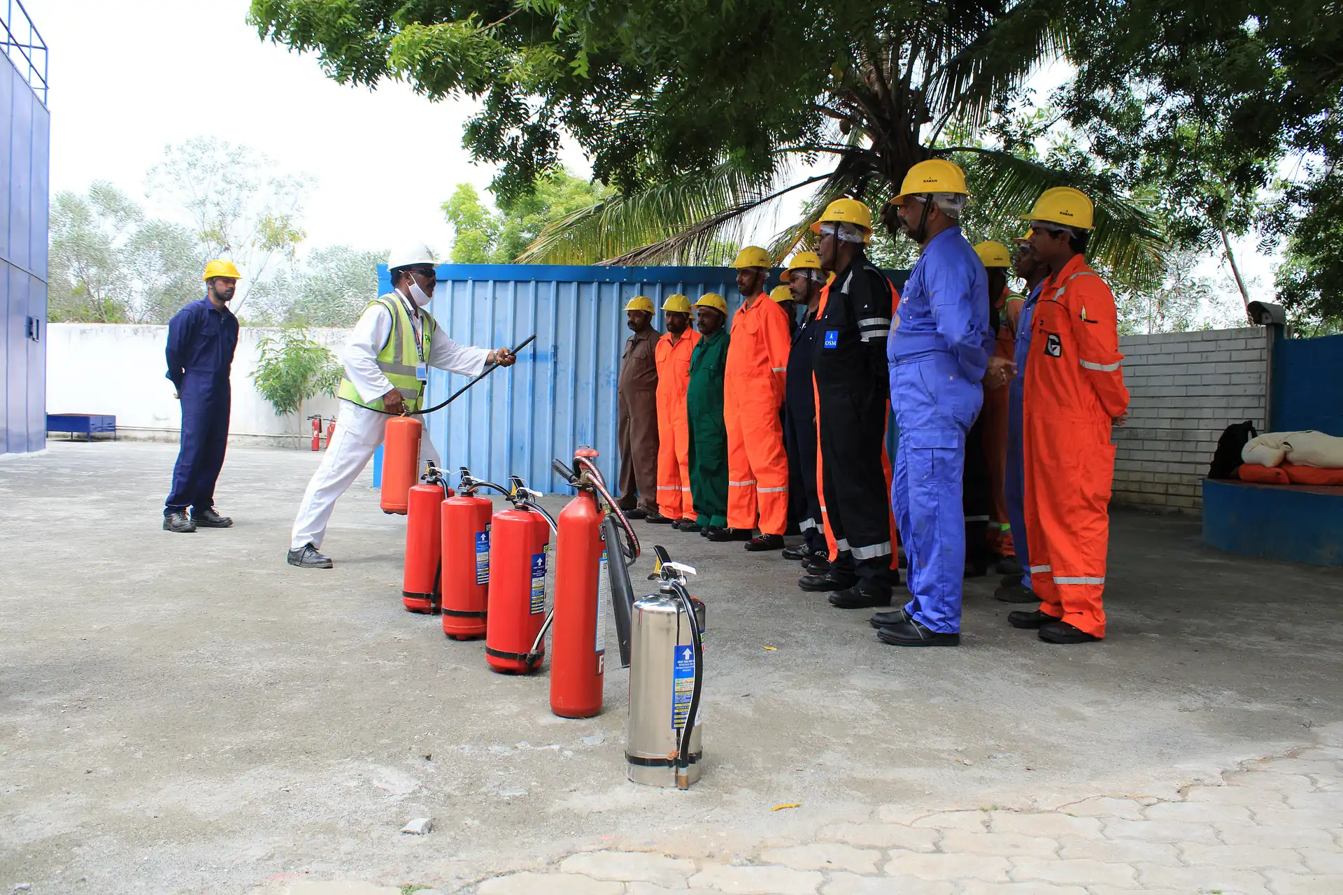 Fire Extinguisher Handling Training